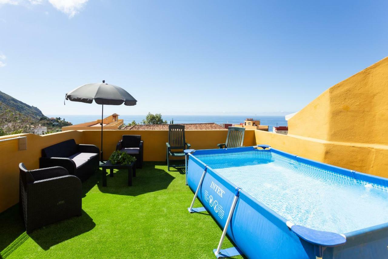 Canarian House With Views And Pool ロス・レアレホス エクステリア 写真